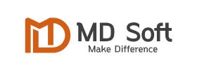 MD소프트 로고